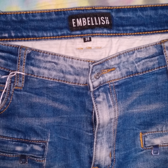 Embellish moto jeans - Picture 2 of 5